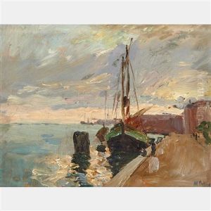 Harbour Scene by Maurice Galbraith Cullen
