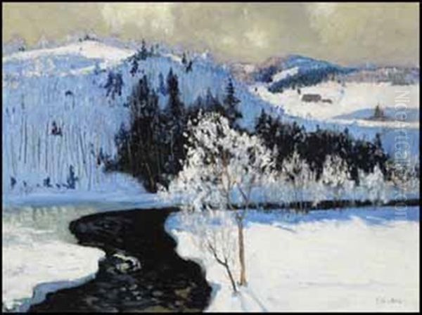 Dark Waters, Winter In The Laurentians - view 1