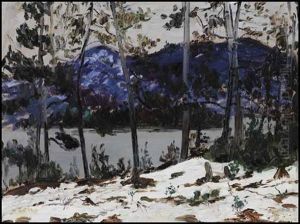 Palisades Through The Trees