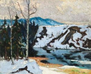 Winter Break Up by Maurice Galbraith Cullen