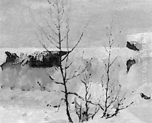 Dam At Chambly, Quebec by Maurice Galbraith Cullen
