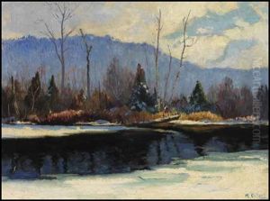 First Snow, Cache River First Snow, Cache River