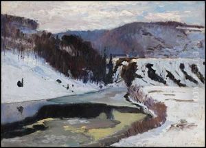 A March Afternoon, Laurentians, North River