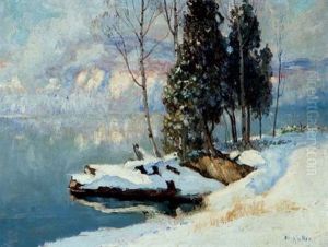 Commandant's Point, Lac Tremblant by Maurice Galbraith Cullen