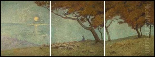 Sunset Impression (triptych) - view 1