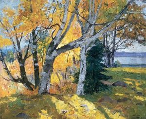 Sunny Day, Island Of Orleans by Maurice Galbraith Cullen