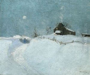 Country Home, Winter by Maurice Galbraith Cullen
