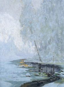 Hoar Frost And Snow by Maurice Galbraith Cullen