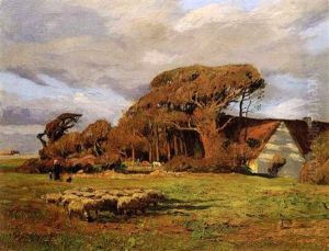 Brittany Farm by Maurice Galbraith Cullen