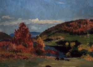 St. Margaret's: Autumn by Maurice Galbraith Cullen
