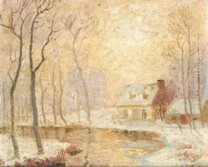 The Winter Sun, Canada by Maurice Galbraith Cullen