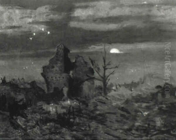 Moonlight Over The Battlefield - view 1