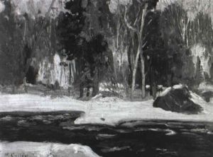 On The Cach, River, The Laurentians