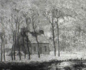House In Winter by Maurice Galbraith Cullen
