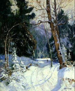 Country Road, Winter by Maurice Galbraith Cullen