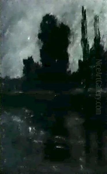 The Evening Star, Grez, France - view 1