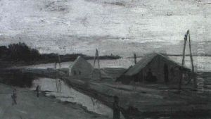 Raft On The St. Lawrence by Maurice Galbraith Cullen