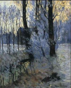 Givre, France by Maurice Galbraith Cullen