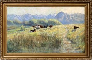 Mountain Pasture by Henry Lavender Adolphus Culmer
