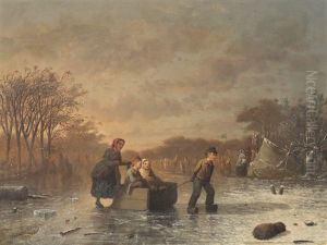 Ice Skating In Delft