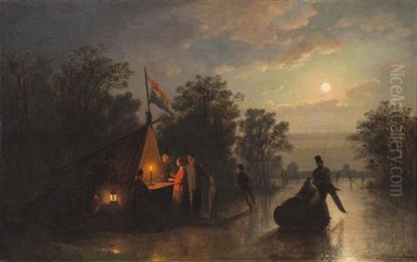 Skating By Moonlight - view 1