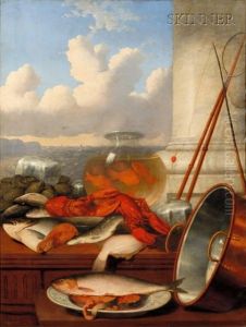 Seaside Still Life by Johann Mongels Culverhouse