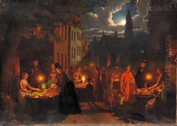 Market Before Dawn - view 1