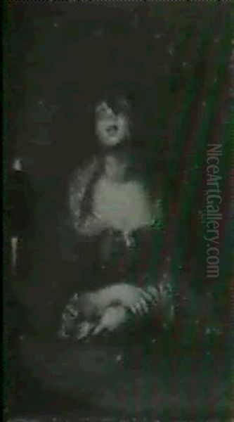 Girl By Candlelight - view 1