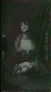 Girl By Candlelight by Johann Mongels Culverhouse