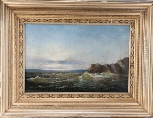 A Rocky Shoreline by Arthur Cumming