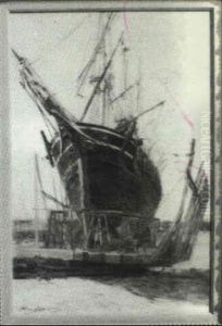 Ship In Dry Dock