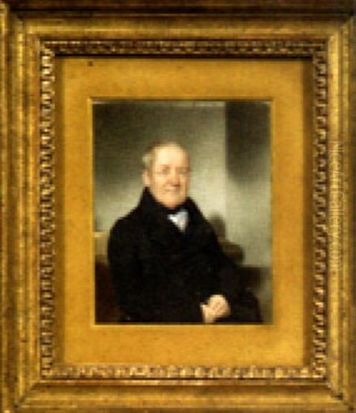 Portrait Of Dr. Embury (+ Portrait Of Mrs. Embury; Pair) - view 1