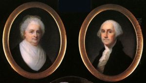 Portrait Of George Washington by Thomas Seir Cummings