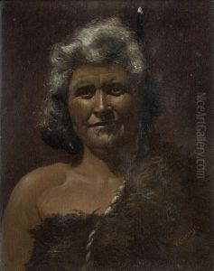 Portrait Of Maori Woman