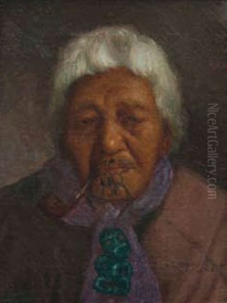 Maori Head (study) - view 1