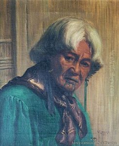 Harata Rewiri Tarapata - In European Clothing by Vera Cummings