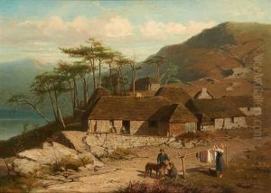 Dans Les Highlands Ecossais