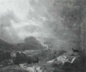 Deer In The Mountains, Storm Approaching thumbnail