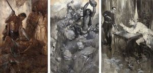 A Collection Of Illustrations For Books And Magazines (irgr; Set Of 26) by Cyrus Cincinatto Cuneo
