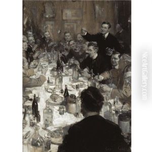 Friday Night Supper by Cyrus Cincinatto Cuneo