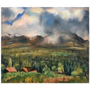 Rainstorm Utah by Rinaldo Cuneo