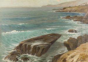 Driping [sic] Rock, Arch Beach, Cal