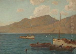 Santa Monica Mountains (from The Old Pier)