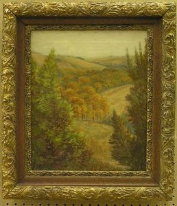 Fall Landscape by Frank William Cuprien