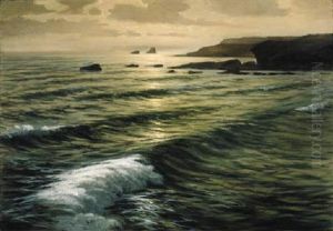 Sunset, Laguna Beach by Frank William Cuprien