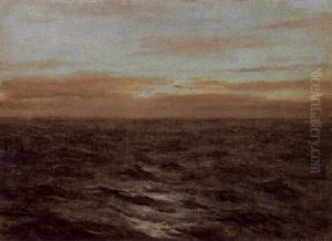 From The Steamer Deck Mid-ocean