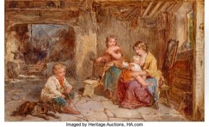 Mother And Children by James Curnock