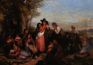 The Gypsy Encampment by James Curnock