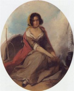 The Gypsy Girl by James Curnock