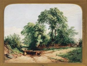 Lane At Walton Near Bristol